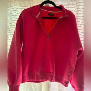Jcrew quarter zip sweatshirt